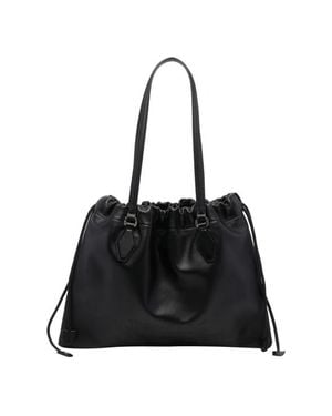 Jimmy Choo Borsa Tote Grande Con Coulisse - Nero