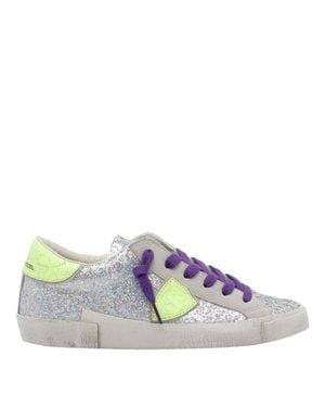 Philippe Model Sneakers Argento - Blu