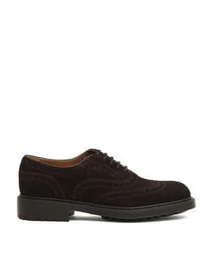 Doucal's Francesina Coda Di Rondine Camoscio Marrone