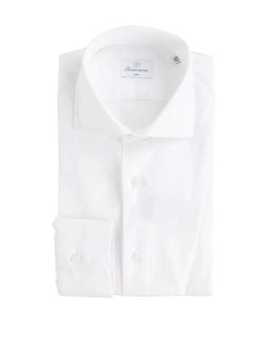 BRANCACCIO Camicia Slim Bianca - Bianco