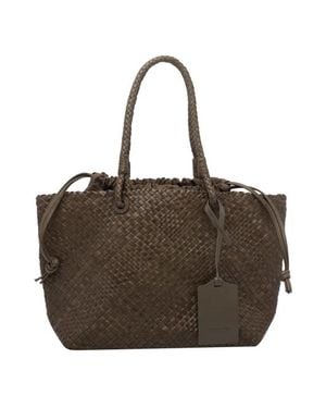 IBELIV Borsa Tote Bazika Marrone Scuro