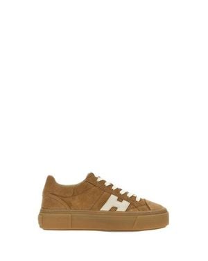 Hogan Sneakers New Cassetta E Panna - Marrone