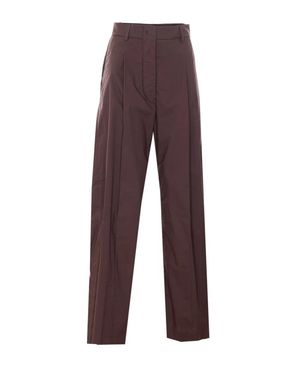 THE LATEST Pantaloni Marrone - Viola