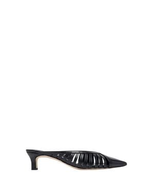 Michael Kors Mule Nere - Bianco