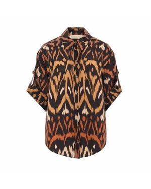 Zimmermann Camicia Marrone
