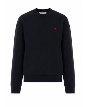 Ami Paris Maglia Nera - Blu