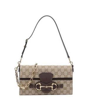 Gucci Borsa A Spalla Con Pattina - Metallizzato
