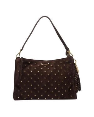 La Carrie Borsa A Tracolla Marrone