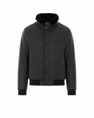 Moorer Giacca Nera Cleros - Nero