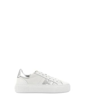 Hogan Sneakers Basse Bianco Argento