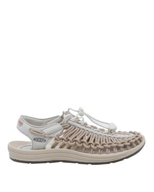 Keen Sneaker Bassa Uneek Bianca - Grigio