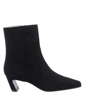 Stuart Weitzman Stivaletti Neri Alla Caviglia - Nero