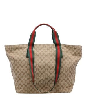 Gucci Borsa Tote - Marrone