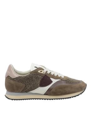 Philippe Model Sneakers Basse Blville Marroni - Grigio