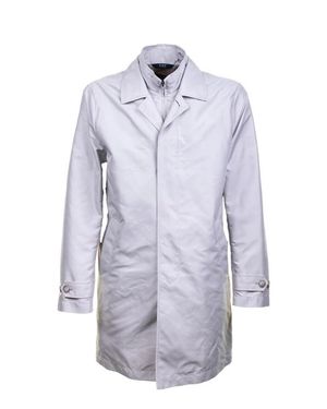 Fay Trench Impermeabile Double Front - Blu