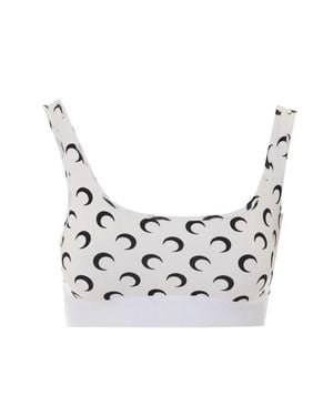 Marine Serre Top - Blu