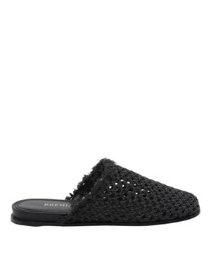 Premiata Sabot Rafia Nero