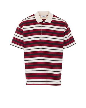 NN07 Polo Lionel A Righe - Rosso