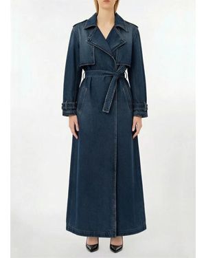 LES PLUM DE LIUJO Trench - Blu