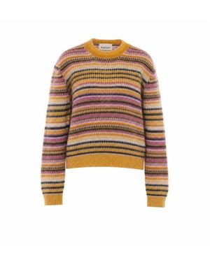 Isabel Marant Maglione Giallo A Righe