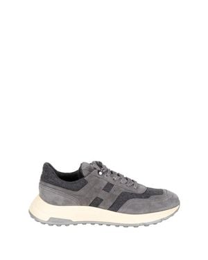 Hogan Sneakers Basse H-Stripe Grigio