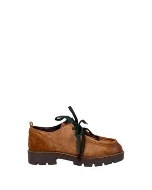 Stokton Scarpe Basse Stringate Marroni - Marrone