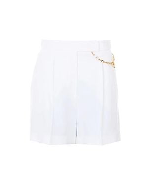 Elisabetta Franchi Pantaloncini Bianco