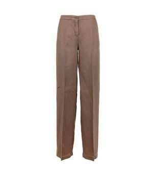 Via Masini 80 Pantaloni Caffe - Marrone