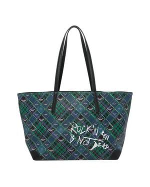 Zadig & Voltaire Borsa Shopping Z Punk Check - Verde