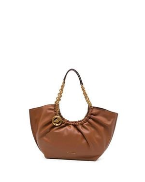 Michael Kors Borsa Tote Indie Con Applicazione Luggage - Marrone