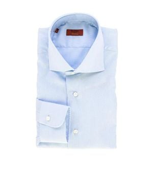Barba Napoli Camicie Azzurro - Blu