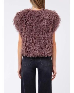 Liu Jo Gilet Cropped - Rosso