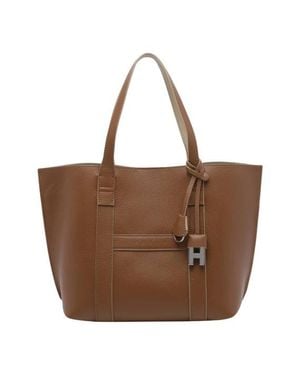 Hogan Borsa Shopping Script Piccola - Marrone