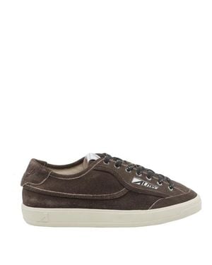 Autry Sneakers Basse Marrone Scuro