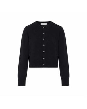 DUNST Cardigan Nero - Blu
