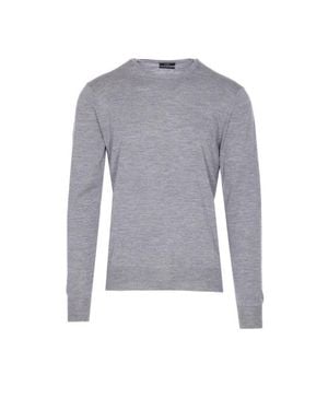 Hōsio Maglione Grigio - Blu