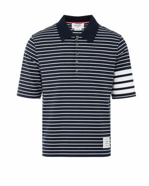 Thom Browne T-Shirt E Polo Blu