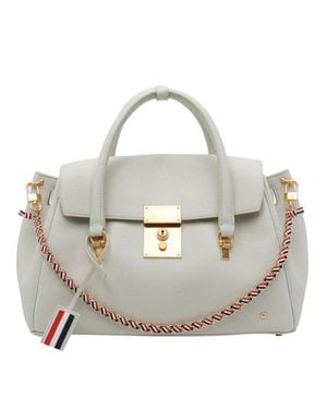 Thom Browne Borsa A Mano Bolton - Metallizzato