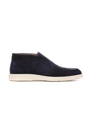 Santoni Stivaletto Desert - Blu