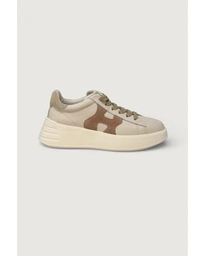 Hogan Sneaker Bassa Allacciata Chiaro - Neutro