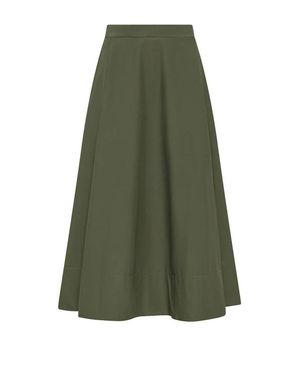 Cruna Gonna Verde Lunga Donna