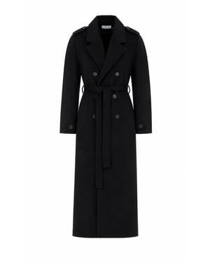 The Dynamis Studio Cappotto Lungo Nero