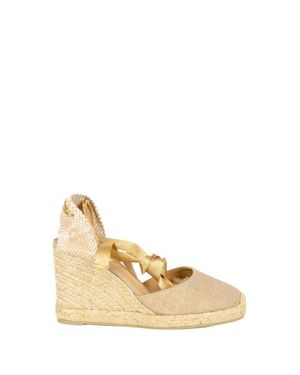Castañer Espadrilla Carina Oro - Neutro
