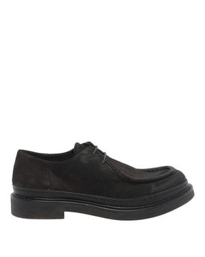 Pawelk's Scarpe Stringate Marrone Scuro - Nero