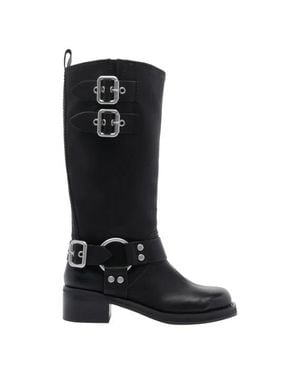 Steve Madden Stivali Neri Eastern - Nero
