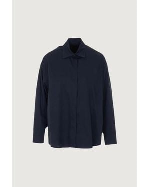 Dondup Camicia Over Nera - Blu