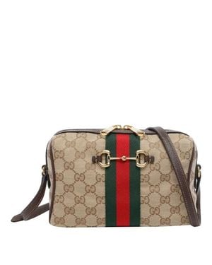 Gucci Borsa A Tracolla Piccola Horsebit - Multicolore
