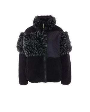 Jet Set Giacca Imbottita Nera - Blu