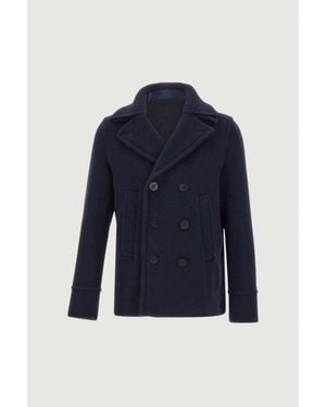 Paul & Shark Cappotto Doppiopetto - Blu