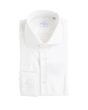 BRANCACCIO Camicia Slim - Bianco